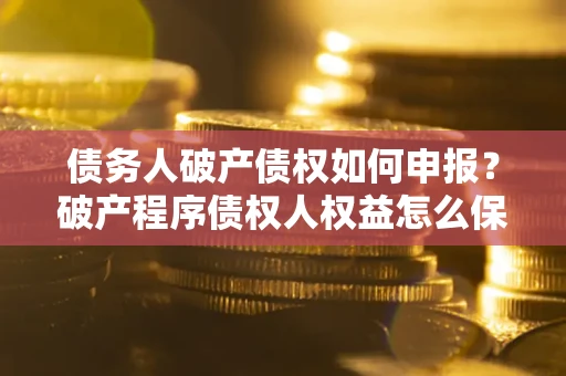 济南债务人破产债权如何申报？破产程序债权人权益怎么保障？