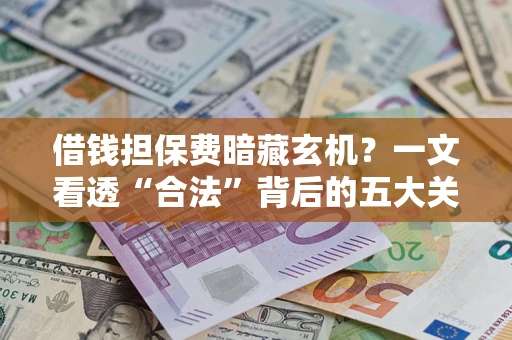 济南借钱担保费暗藏玄机？一文看透“合法”背后的五大关键陷阱