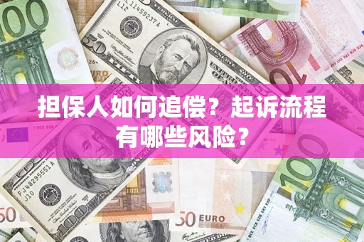 济南担保人如何追偿？起诉流程有哪些风险？