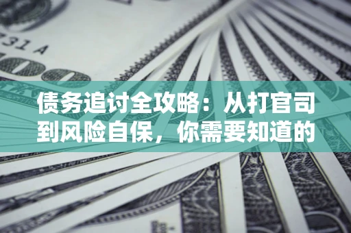 济南债务追讨全攻略：从打官司到风险自保，你需要知道的法律智慧